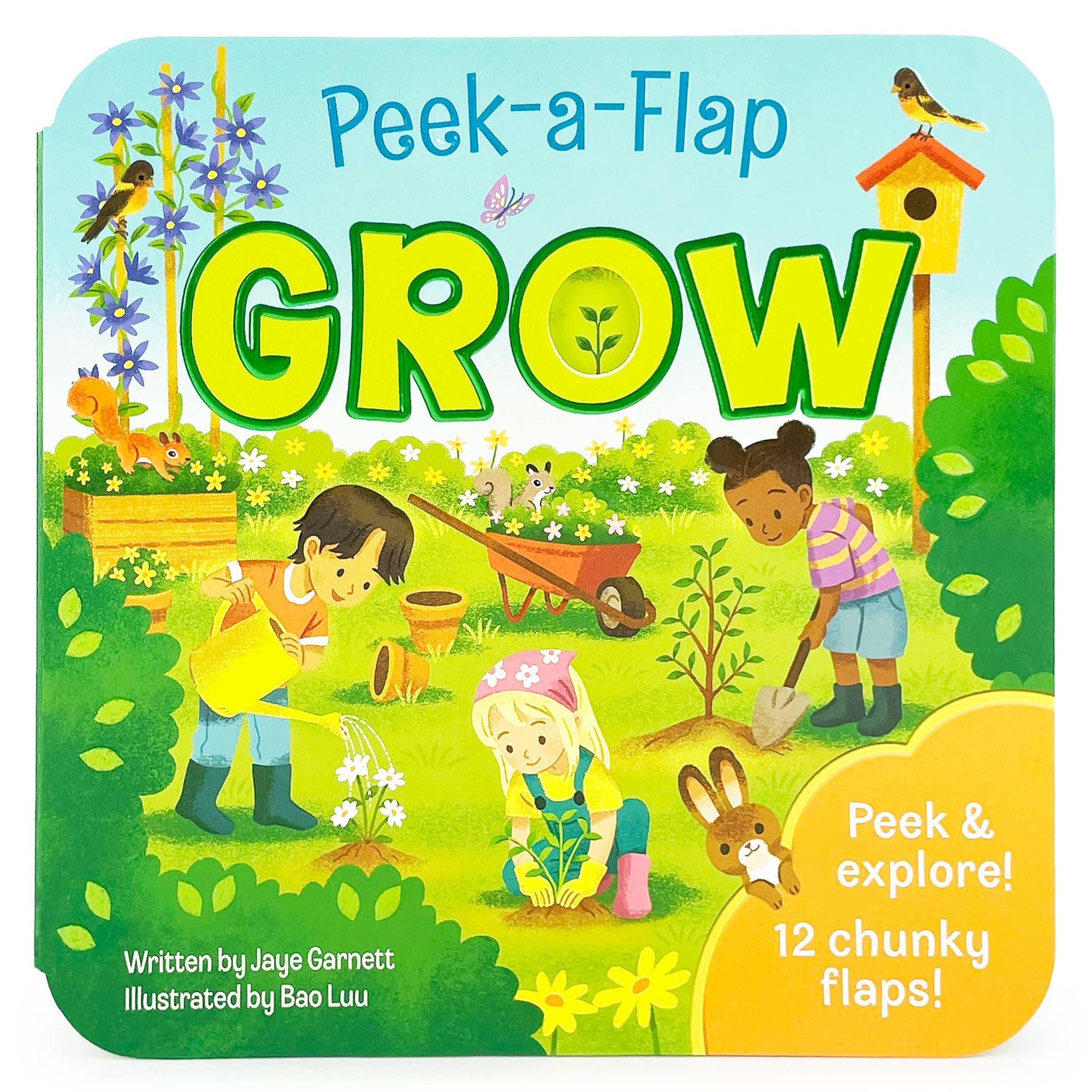 GROW Lift-a-Flap Board Book Cottage Door Press 