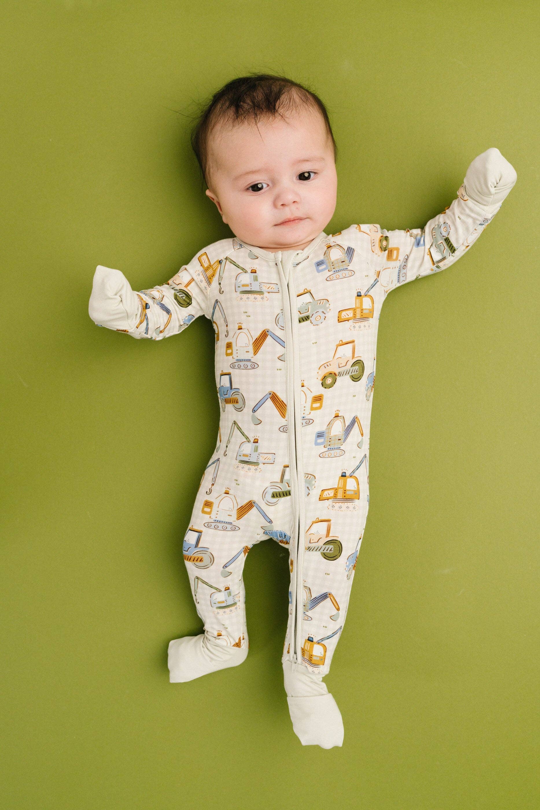 Construction Crew Bamboo Sleeper: 3-6M Little One Shop 
