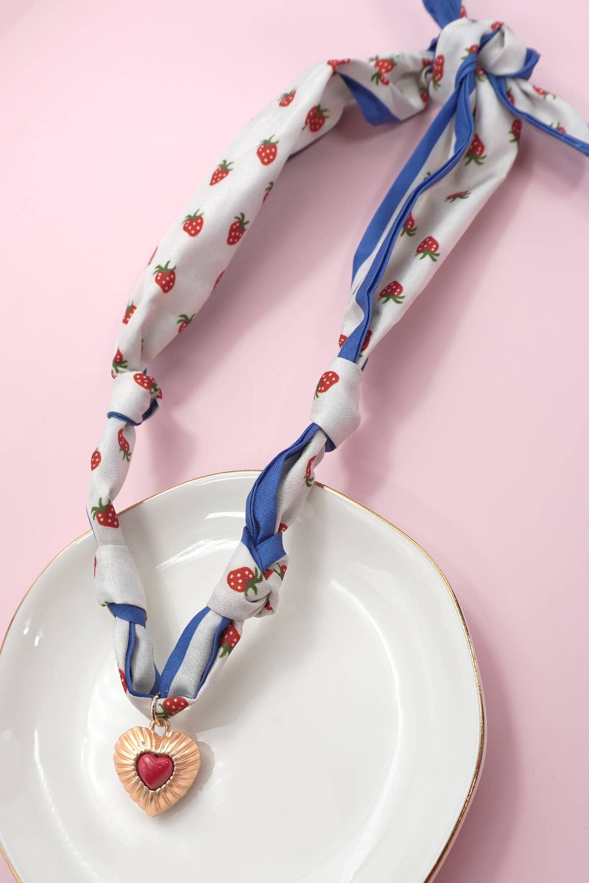 HANDMADE SCARF CHARM NECKLACE | 80N91790: S JOSSLYN by wall to wall 