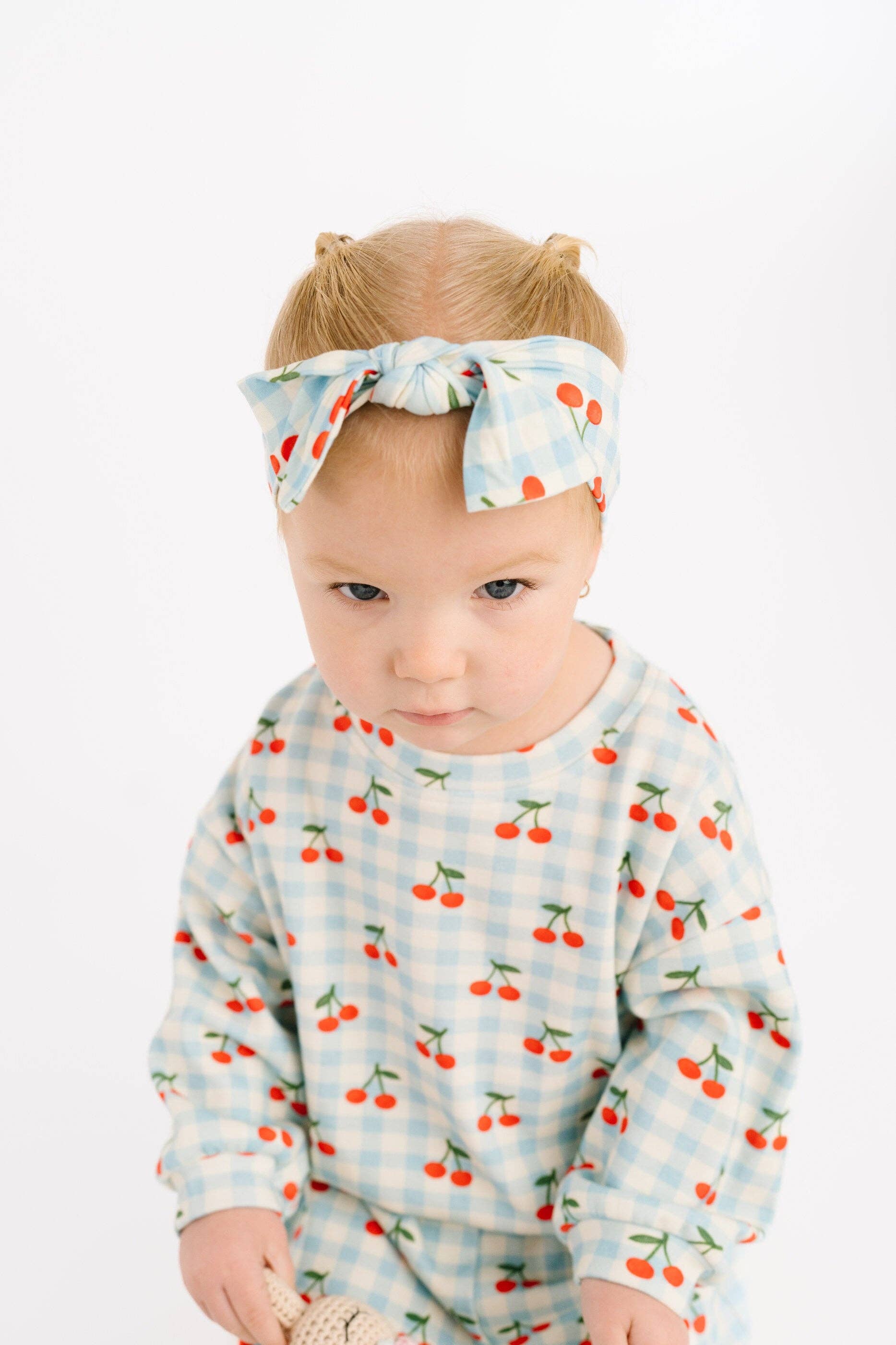 Cherry Picnic Sweatsuit: 5T Little One Shop 