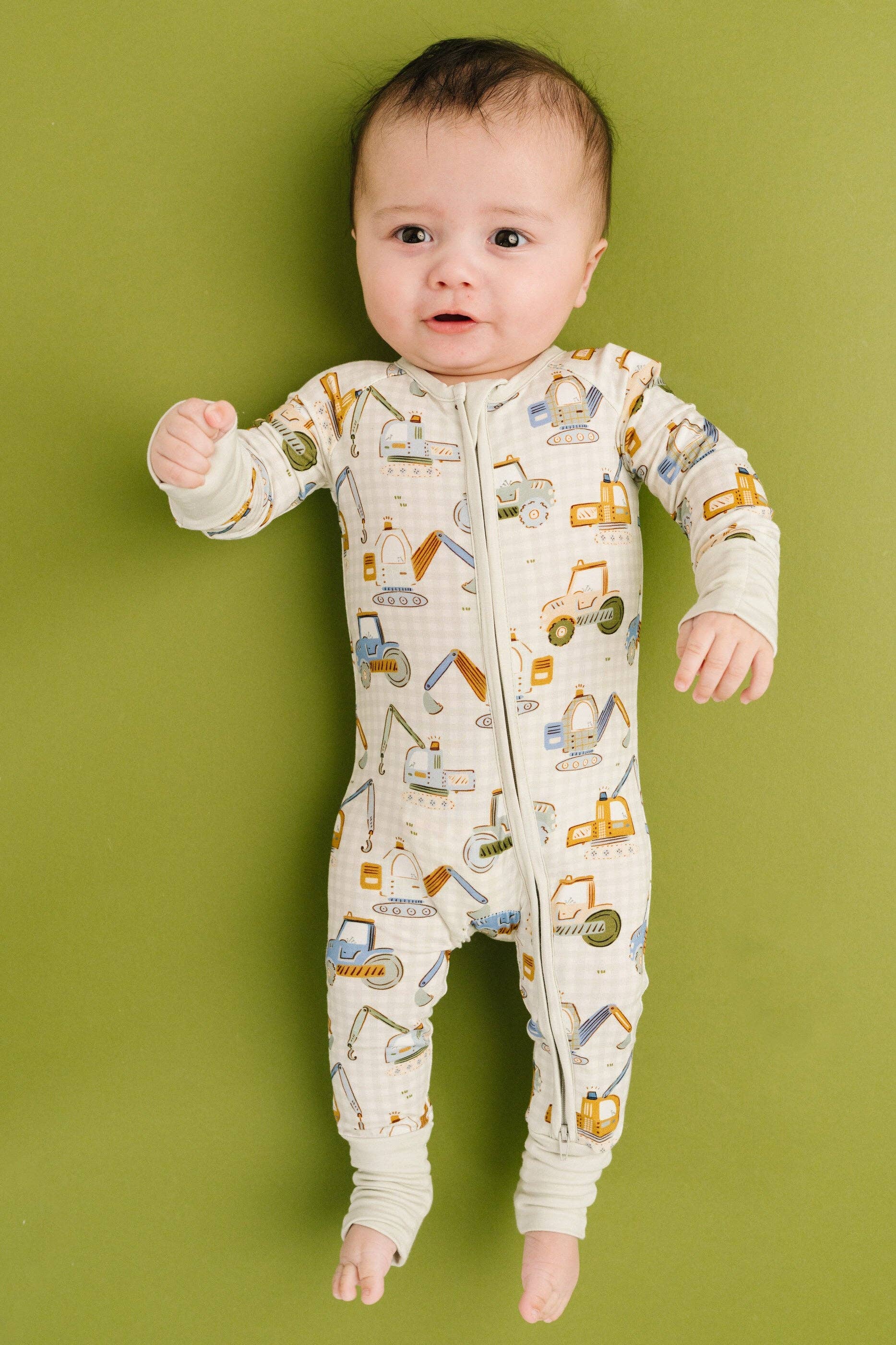 Construction Crew Bamboo Sleeper: 3-6M Little One Shop 