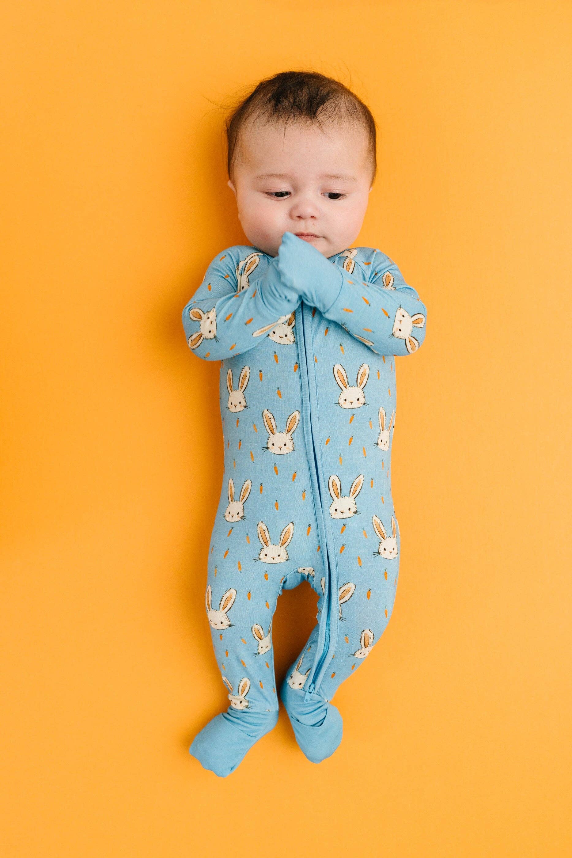 Garden Bunny Bamboo Sleeper: 0-3M Little One Shop 