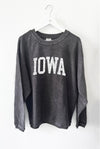 Iowa Vintage Corded Crewneck Sweatshirt The Humming Arrow Boutique 