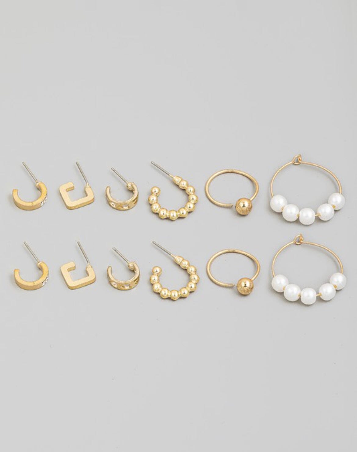 Assorted Mini Hoop Earrings Set Jewelry Fame 