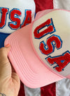 Chenille USA Pink Trucker Hat Hats PPTX 