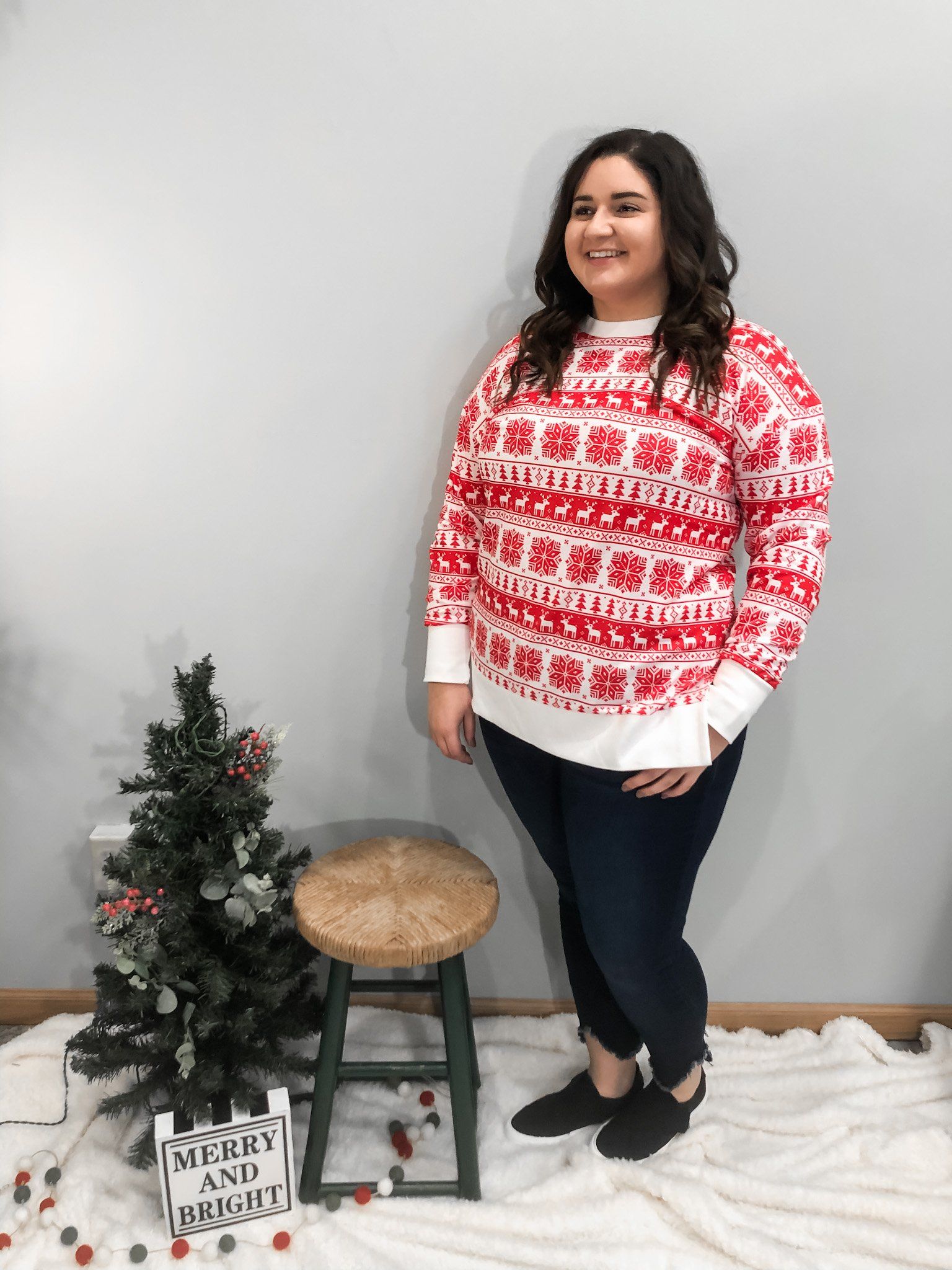 Plus size clearance ugly sweater