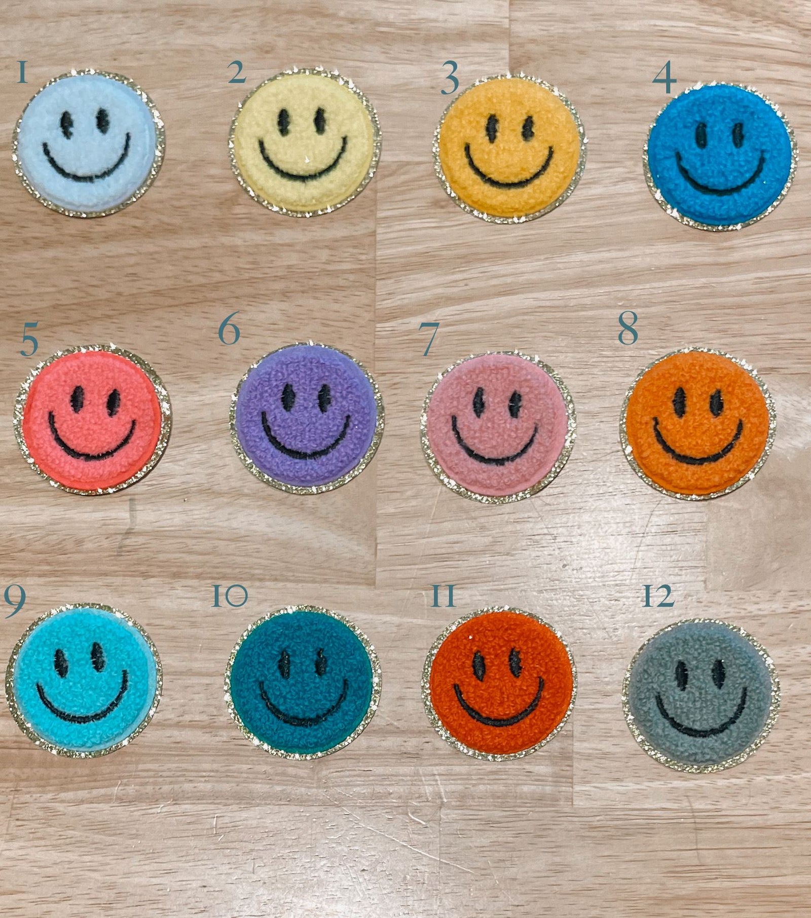 Step 2: Pick A Patch - Smiley Faces Accessories The Humming Arrow Boutique 