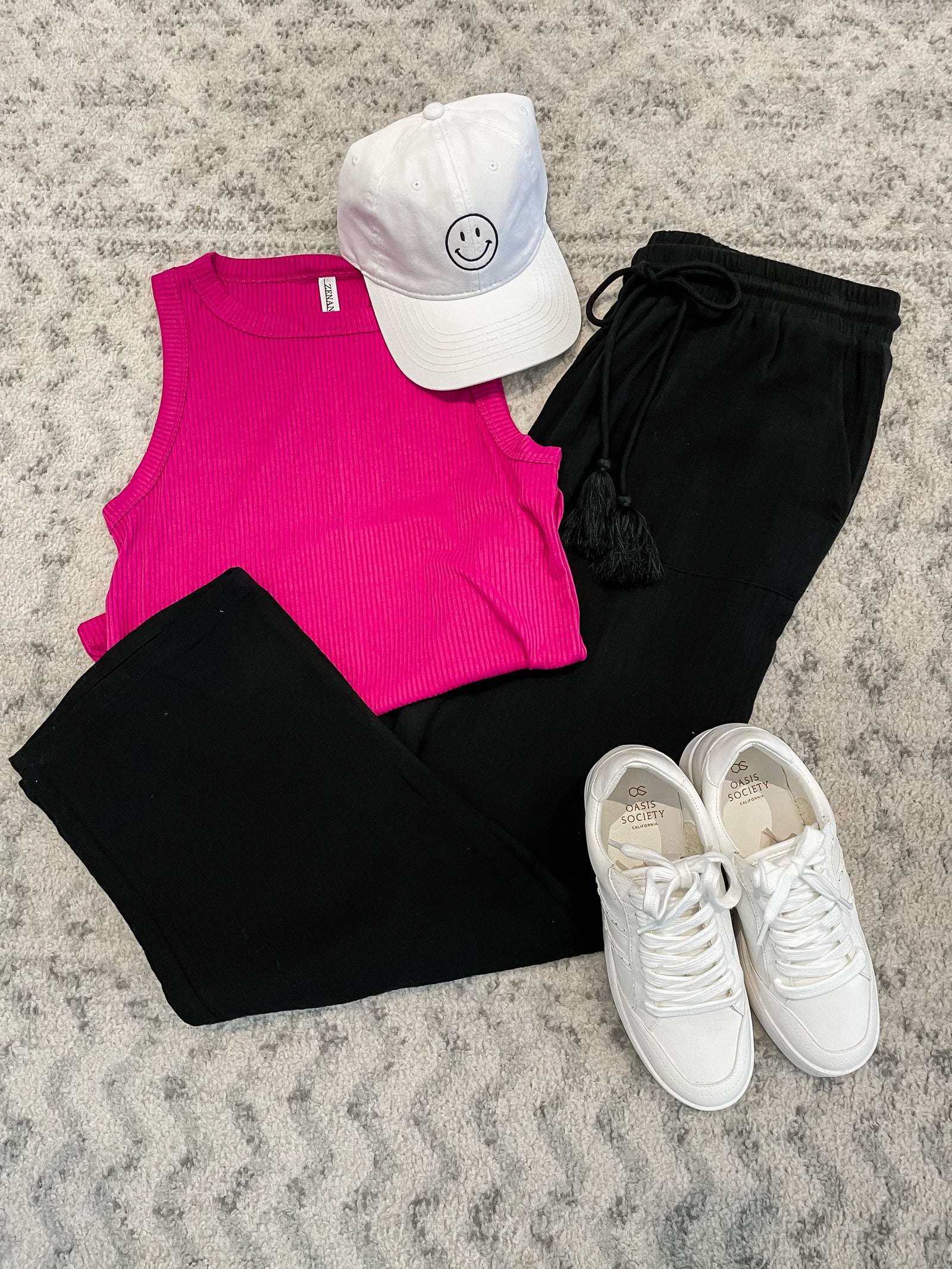 Black Linen Drawstring Pants with Raw Hem Bottoms eesome 