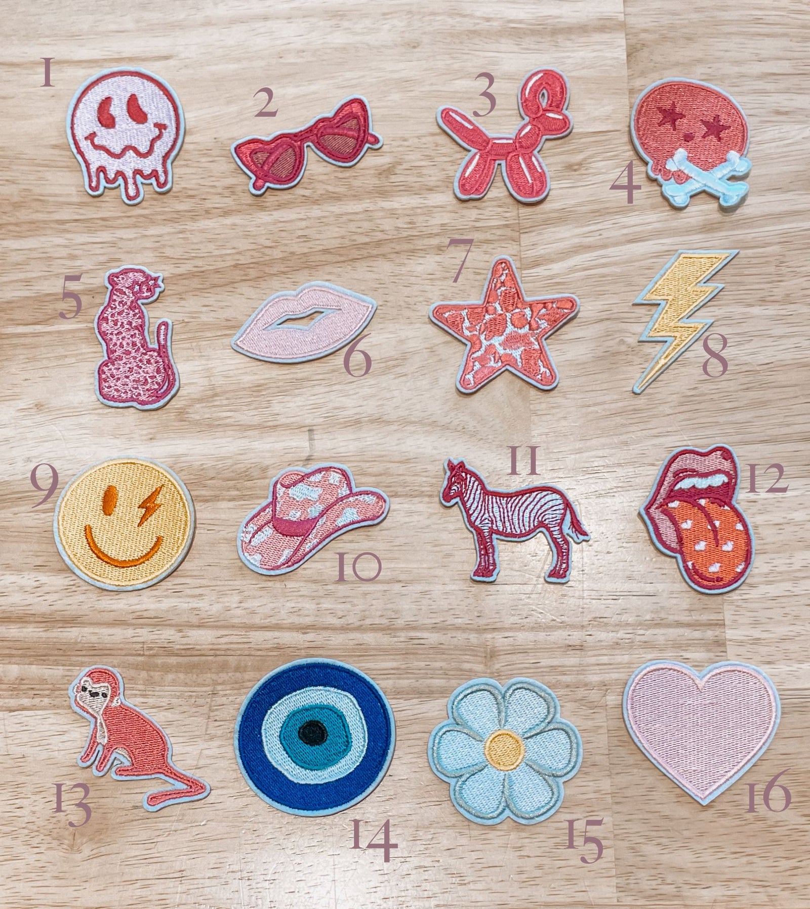 Step 2: Pick A Patch - Retro Accessories The Humming Arrow Boutique 