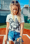 Game Day Mitt Heather Oatmeal Graphic Tee Short sleeve PPTX 
