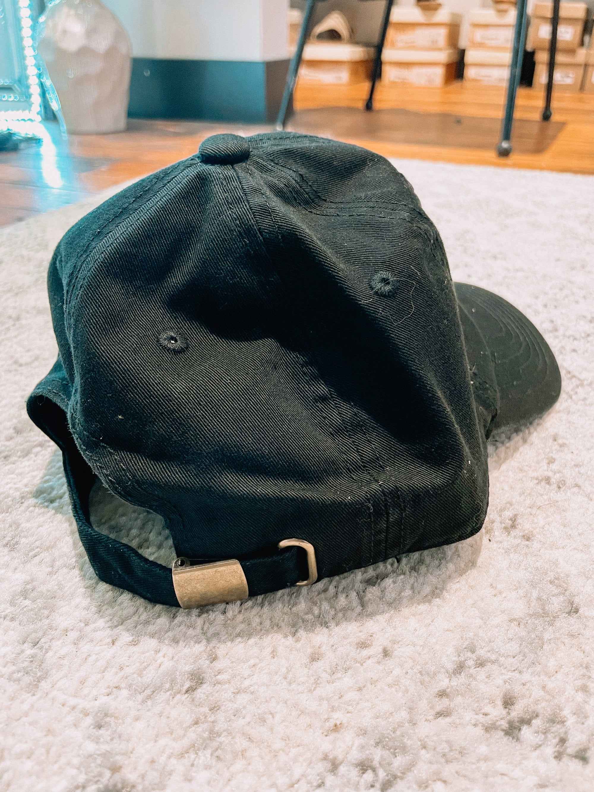 Smiley Embroidered Ball Cap Hats Stitch Lane 