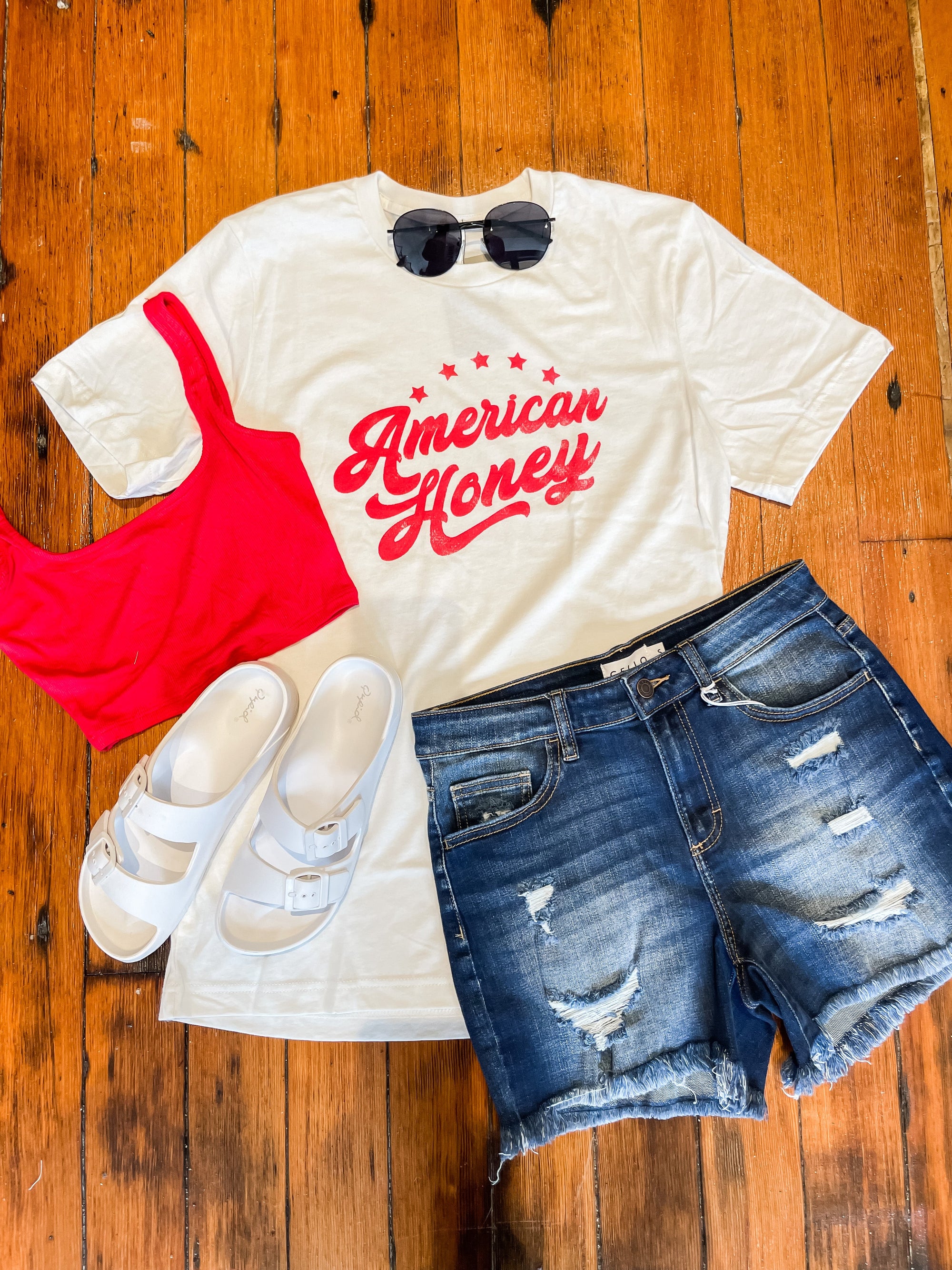 American Honey Graphic Tee Short sleeve OAT Collective 