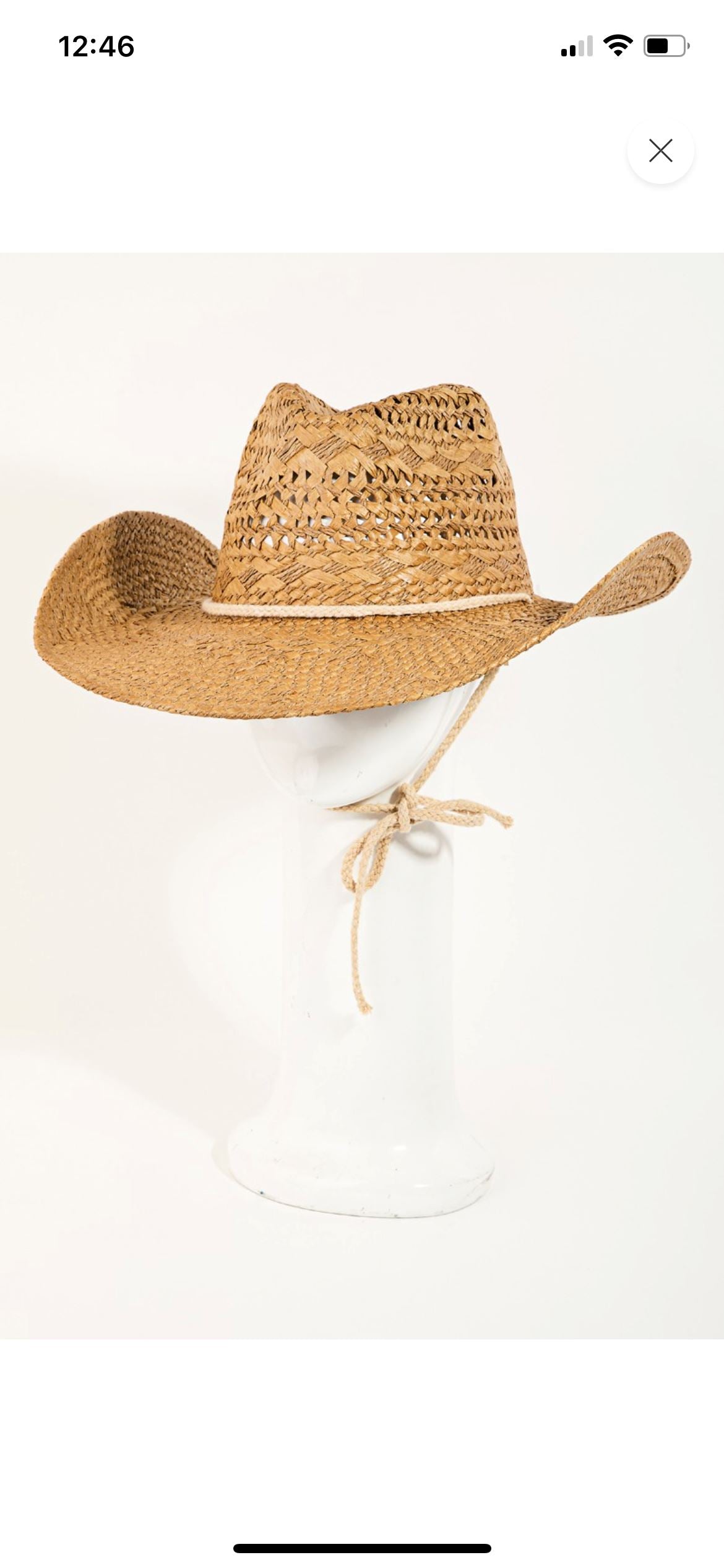 Khaki Straw Weave Cowboy Hat Hats Fame 