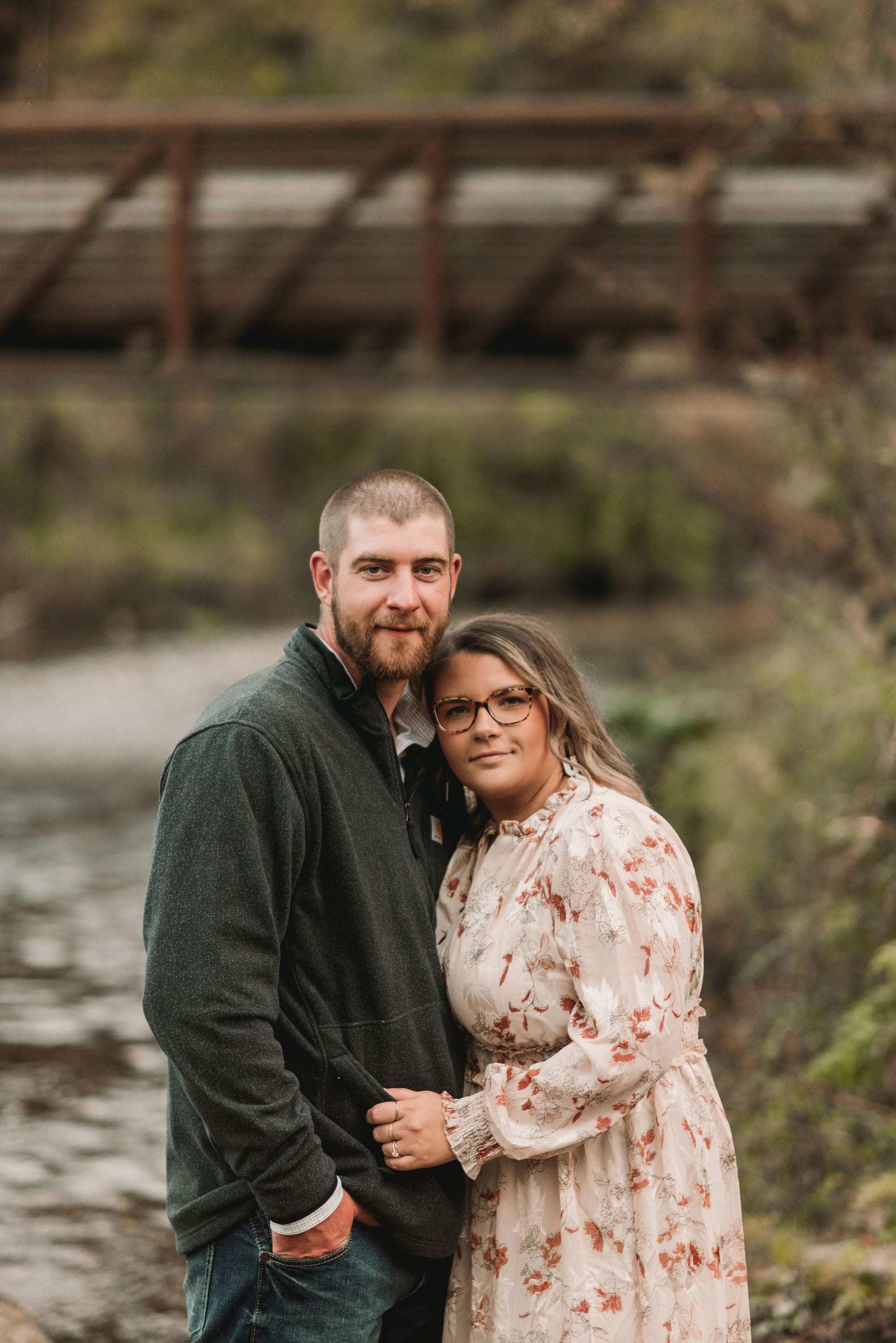 The Sadie Rust Floral Cream Dress Dress Polagram 