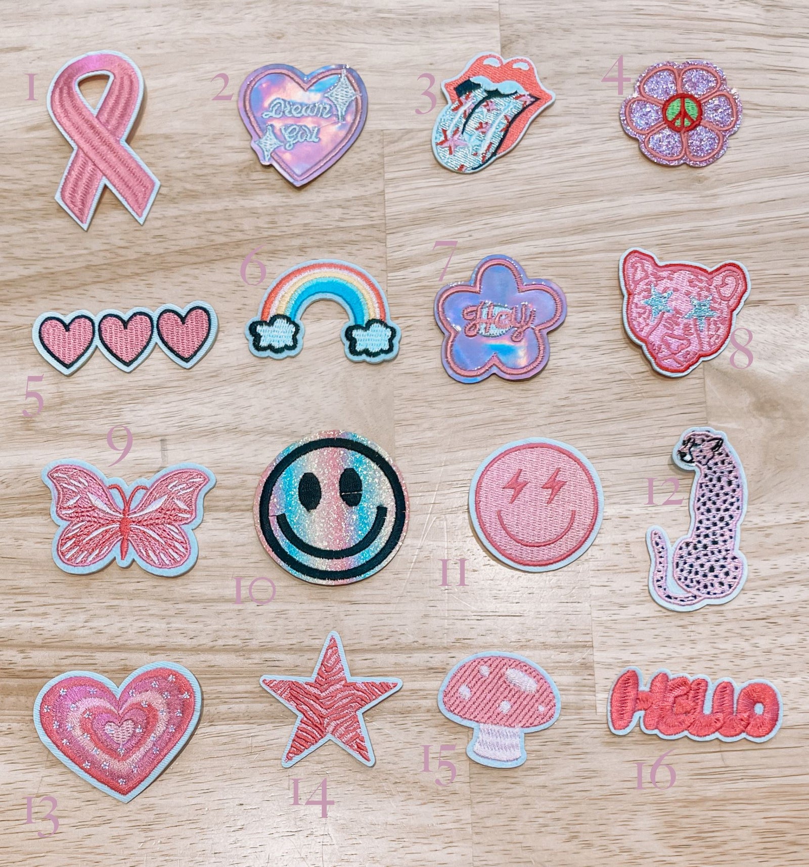 Step 2: Pick A Patch - Preppy Accessories The Humming Arrow Boutique 